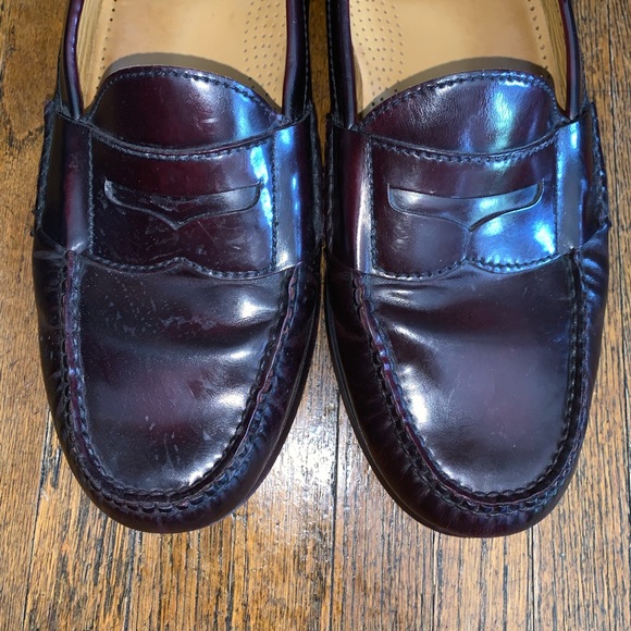 Cole Haan Brown Leather Slip On Loafers Size 13D - Picture 7 of 8